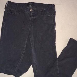 Black skinny jeans